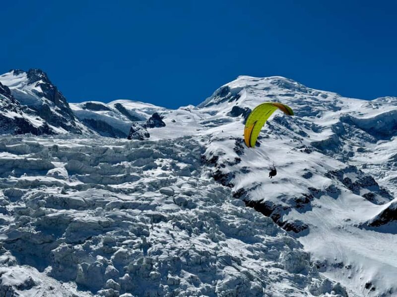 Chamonix: Tandem paragliding flight facing Mont Blanc - Safety and Instructor Expertise