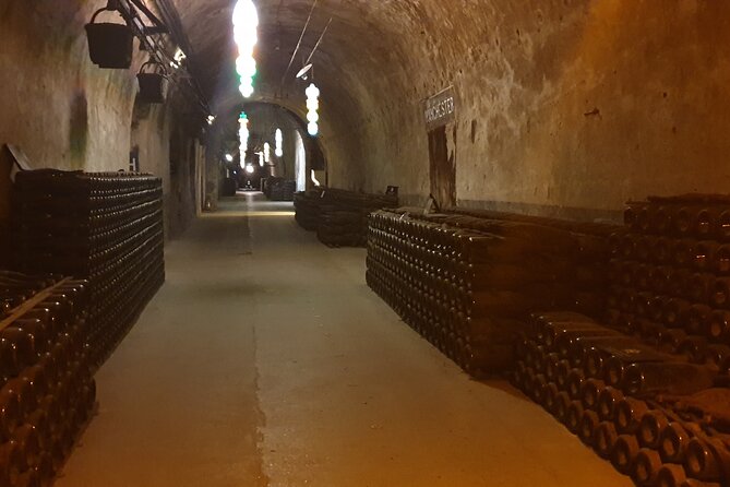 Champagne Day tour with Veuve Clicquot and 2 other big wineries - Visiting Pommery’s UNESCO-Listed Cellars and Modern Art Exhibition