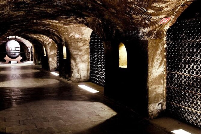 Champagne - Reims: Private tour from Paris by minivan - Champagne G.H. Martel & Co: Exploring Medieval Cellars and Tasting