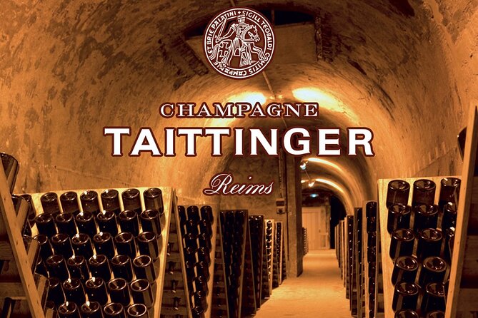 Champagne Taittinger and Pommery in Reims Private Trip from Paris - Pommery Champagne House’s UNESCO-listed Chalk Caves