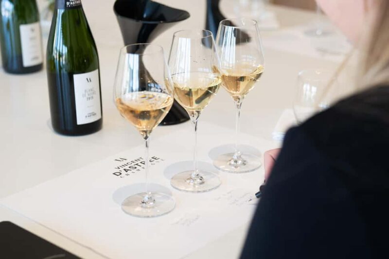 Champagne Vincent d'Astrée: Blanc de Blancs Workshop - Key Points