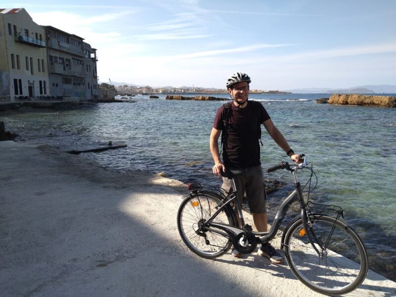 Chania Alternative Sunset Bike Tour - Visiting the Atmospheric Tabakaria for Sunset Views