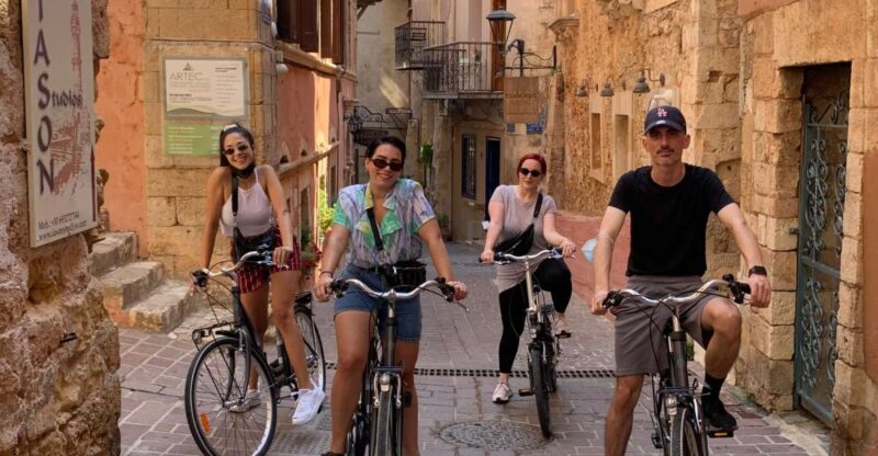 Chania: City Highlights Small Group Bike Tour - Hidden Streets and Local Favorites
