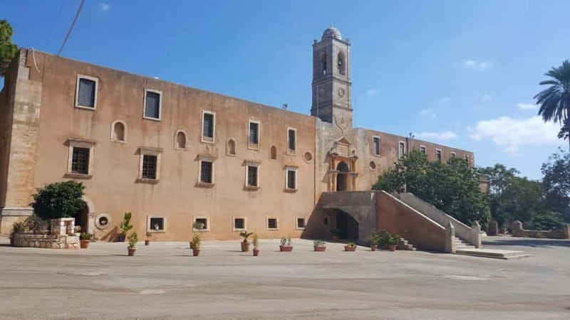 Chania: Cretan Monastery Wine Tour with Transfers & Tastings - Key Points