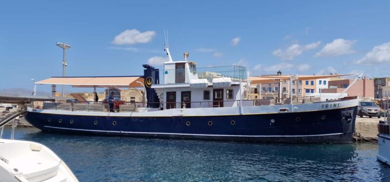 Chania: Irini Luxury Motor Yacht Semi-Private Cruises - Practical Details: Meeting Point and Booking Options