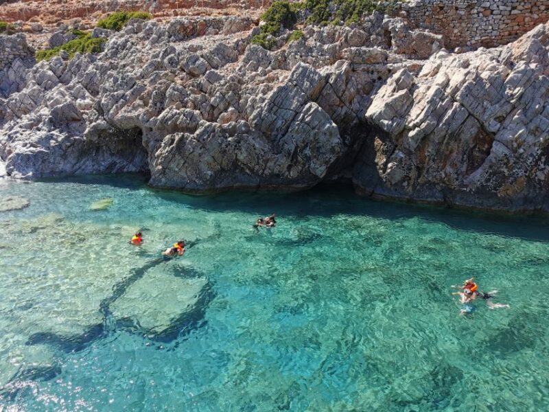 Chania: Menies Beach & Chironisia Bay Cruise with Snorkeling - Tour Logistics and Practical Tips