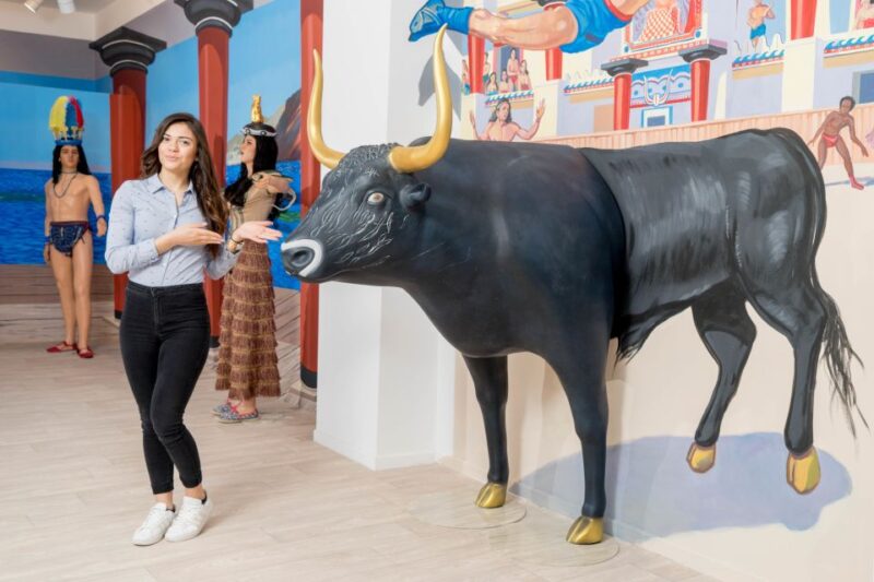 Chania: Minoan's World 9D Experience - The 3D Museum: Life-like Statues and Artistic Magic