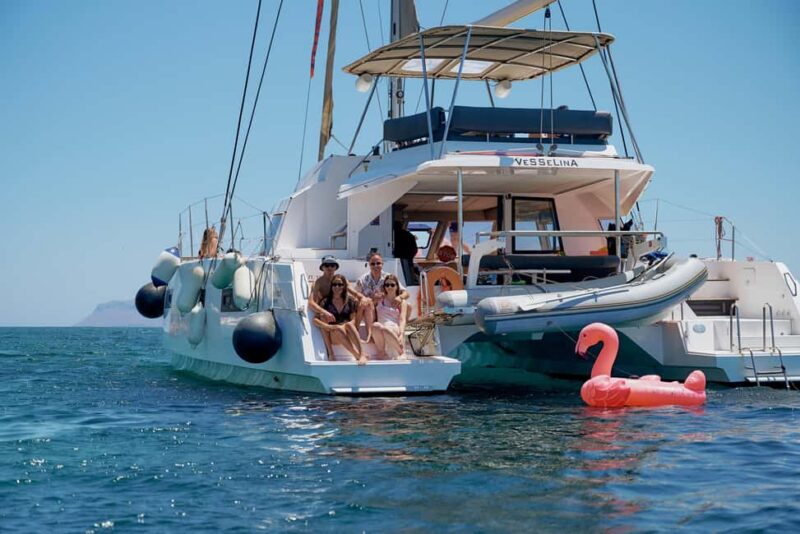 Chania: Morning Catamaran Cruise with Premium Lunch & Drinks - Start of the Day at Kolymvari Port with Welcome Refreshments