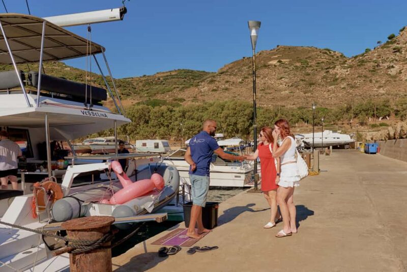 Chania: Morning Catamaran Cruise with Premium Lunch & Drinks - Scenic Sail to Agioi Theodoroi Islands