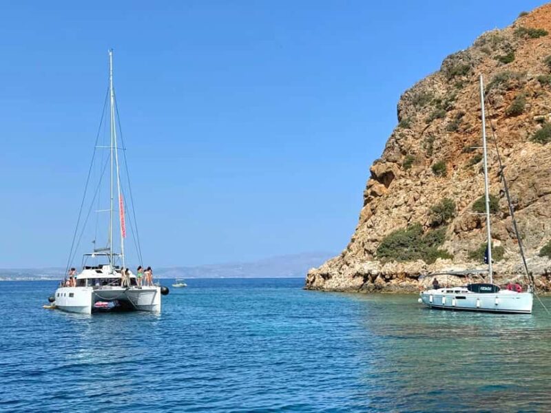 Chania: Morning Catamaran Cruise with Premium Lunch & Drinks - The Delight of the Mediterranean Lunch