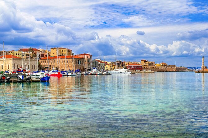 Chania Old Town Private Tour with pick up (price per group of 6) - Key Points