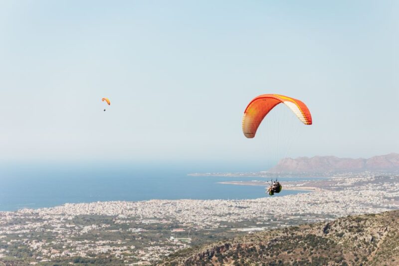 Chania: Paragliding Tandem Flight - The Experience Provider and Additional Options
