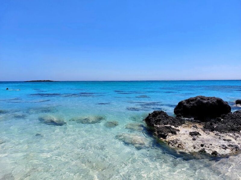 Chania Pink Sand Beaches Private Tour: Elafonisi & Falasarna - Swimming and Relaxing at Elafonisi’s Caribbean-Style Waters
