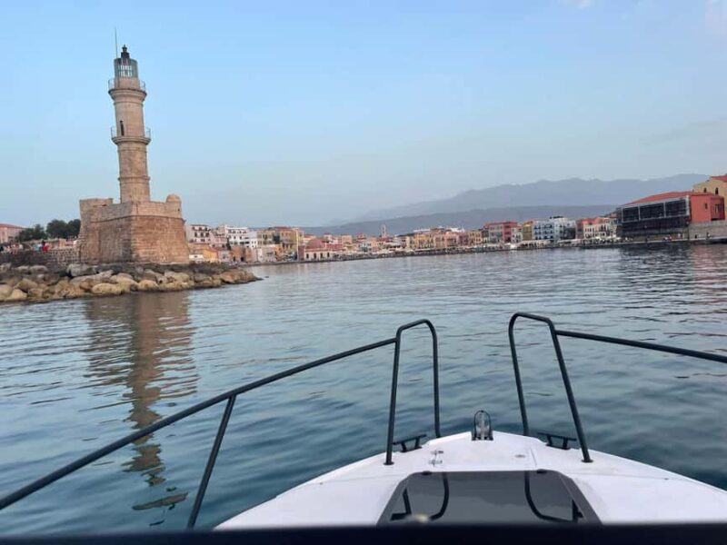 Chania: Private Boat Tour to Menies with BBQ and Drinks - Key Points