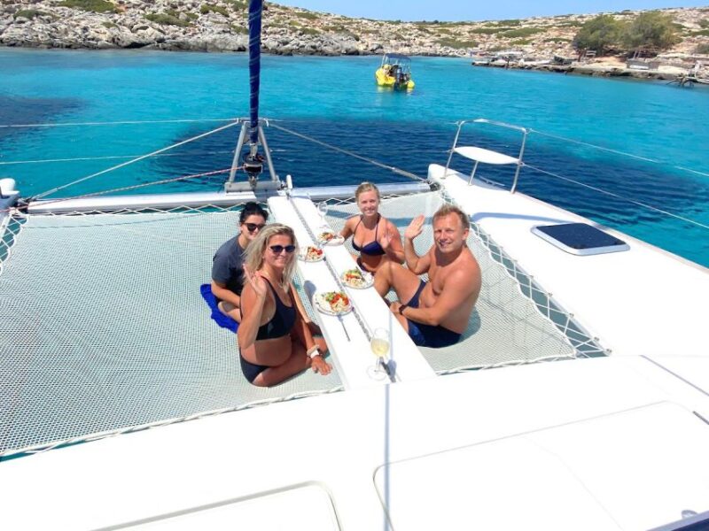 Chania: Private Day Catamaran Cruise with Swimming and Meal - Start of the Adventure at Kolymvari Port with a Warm Welcome