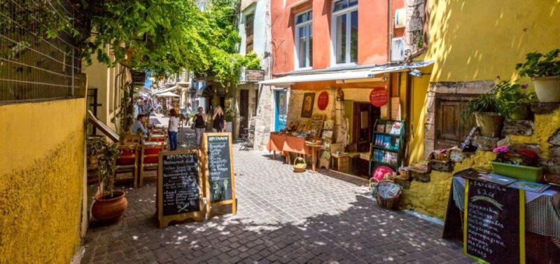 Chania: Private Guided Food and Wine Walking Tour with Lunch - Wine Tasting with a Cretan Sommelier
