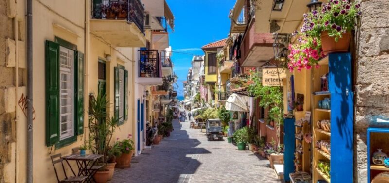 Chania: Private Guided Food and Wine Walking Tour with Lunch - Practical Details: Pickup, Duration, and Group Size