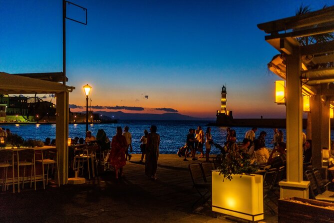 Chania Sunset Hidden gems Tour with diner and wine tasting - Authentic Nightcap with Raki and Local Tips