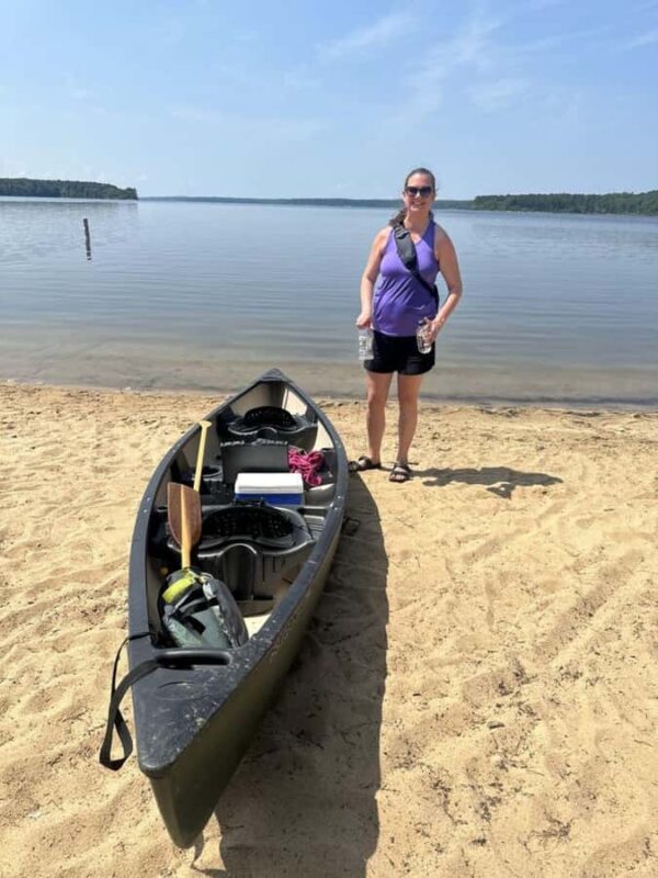 Chapel Hill: Jordan Lake Canoe Rental - Location and Access at Jordan Lake