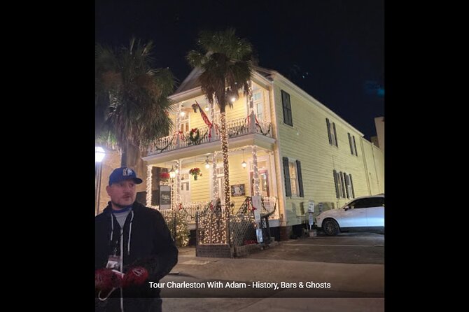 Charleston Dark History & Ghost Tour with Adam - Passing by Hibernian Hall