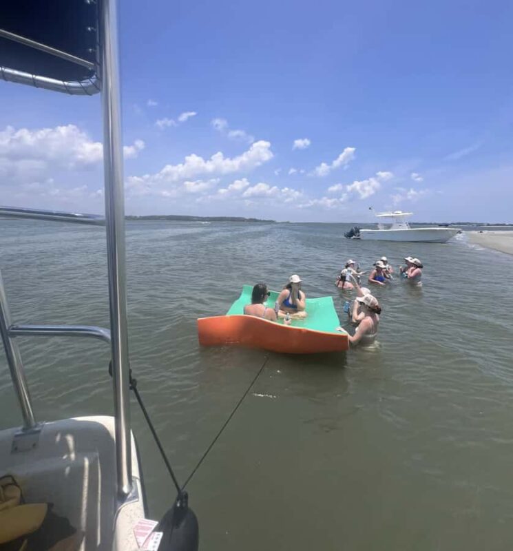 Charleston/Folly Beach: Sandbars & Swimming (BYOB) - Departure from Folly Beach’s Private Marina