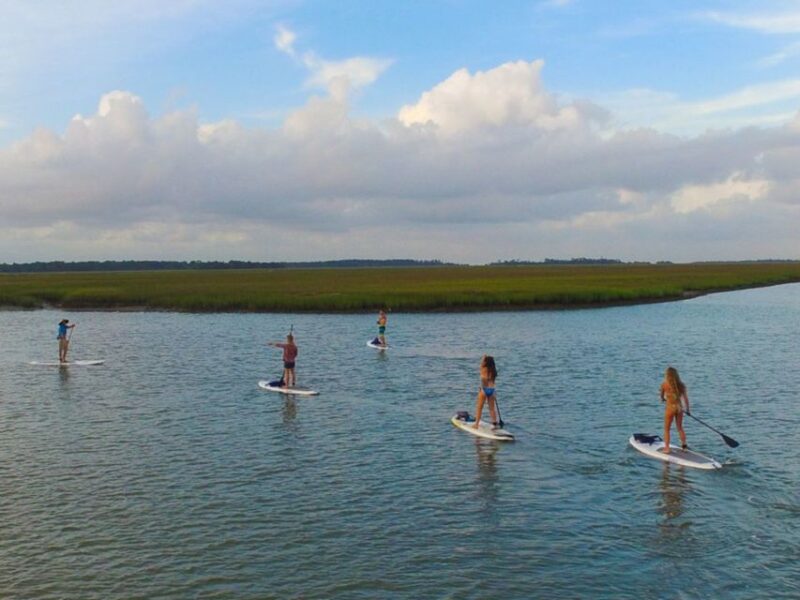 Charleston: Folly Beach Stand Up Paddleboard 2-hour Rental - Key Points