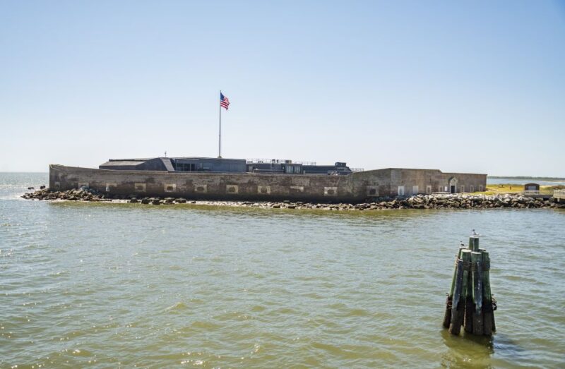 Charleston: Fort Sumter Entry Ticket with Roundtrip Ferry - Approaching Fort Sumter from Different Departure Points