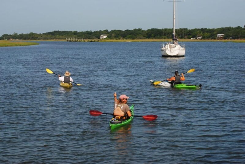 Charleston: Guided 2hr. Kayak Tour with a Tandem or Single - Observing Oyster Beds and Barrier Islands During Your Paddle
