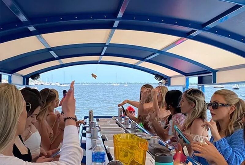 Charleston: Harbor Bar Pedal Boat Party Cruise - The Experience of the Guides and Crew