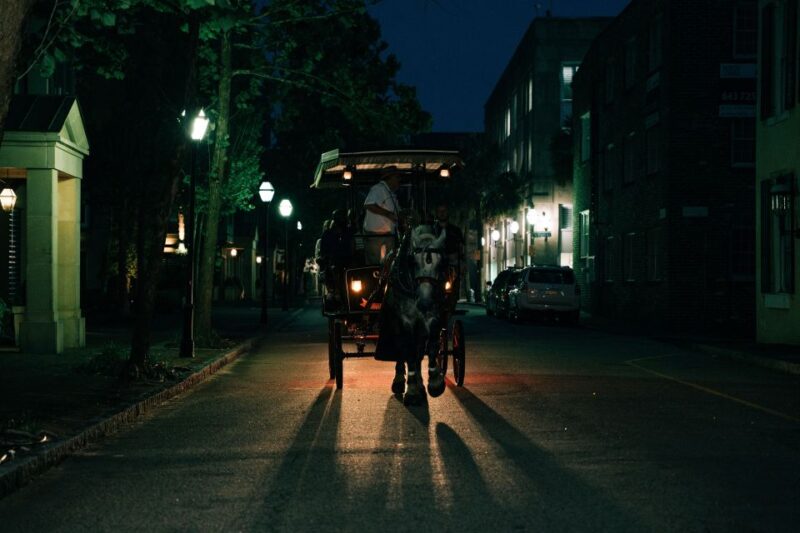 Charleston: Haunted Carriage Evening Tour - Key Points