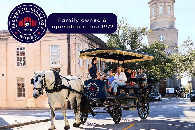 Charleston Horse-Drawn Carriage Tour: Explore Historic Charleston - Starting Point at Palmetto Carriage Works