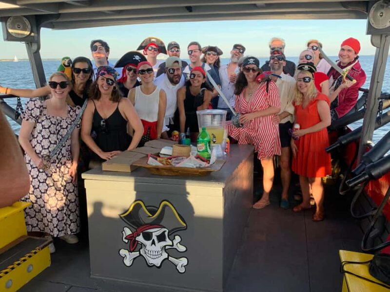 Charleston: Private Pirate Ship Cruise - Cruising Past Charleston’s Famous Landmarks