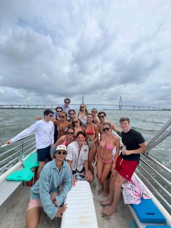 Charleston: Private Sandbar Charter with Captain - Cruising through Charleston Harbor with a Licensed Captain