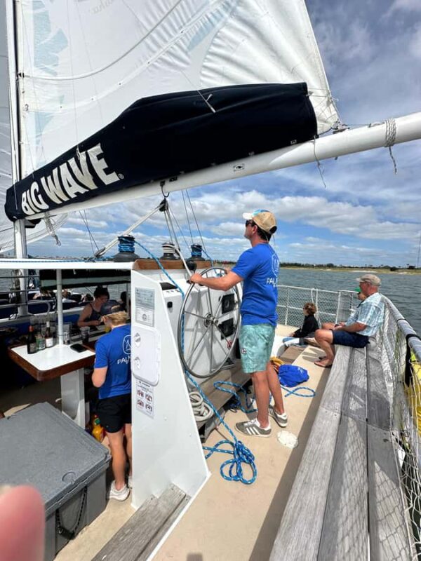 Charleston: Sunday Mimosa Catamaran Sail w/Mini Brunch Bites - The Vibrant Mimosa Bar and Mini Brunch Bites