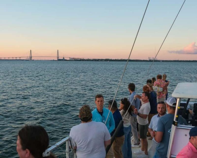 Charleston: Sunset Sail on Luxury 55ft Catamaran with Bar - The Luxurious 55ft Catamaran: Comfort and Design