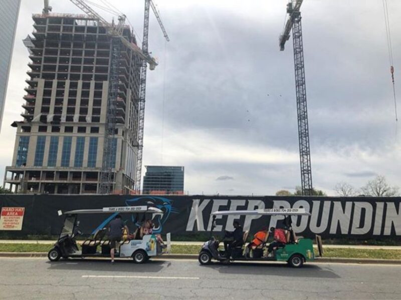 Charlotte: Historical City Tour on Eco-Friendly Cart - Visiting Sports Stadiums and City Landmarks