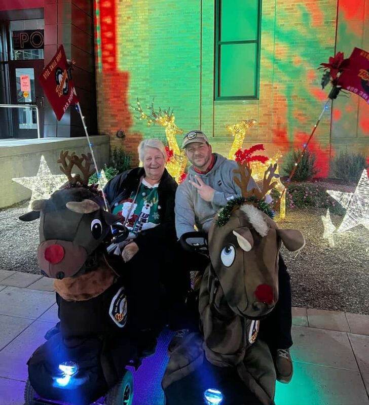 Charlotte: Holiday Lights Tour on a Rydable - The Rydable Vehicles: Whimsical Electric Vehicles for All Ages