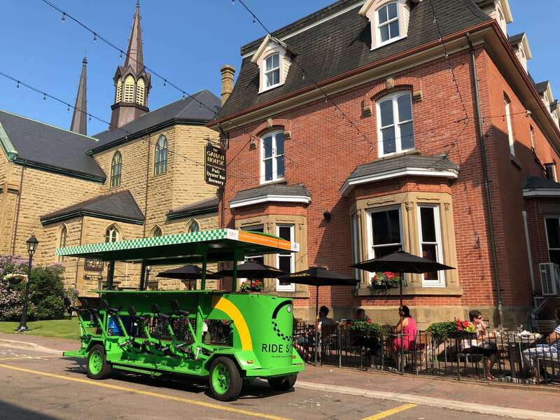 Charlottetown: Solar Food/Drink Party Bike Experience - The Guide and Atmosphere: Friendly, Informative, and Lively