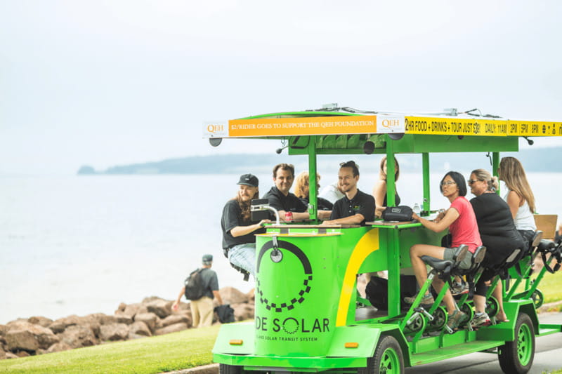 Charlottetown: Solar Food/Drink Party Bike Experience - Practical Details and Logistics