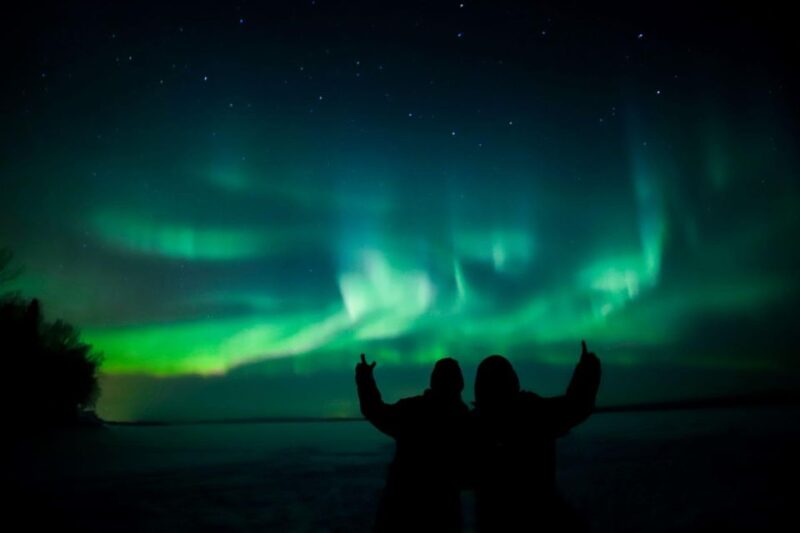 Chasing Aurora on Different Spots - Small Group - Multiple Locations Increase Aurora Sightings Possibility