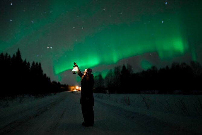 Chasing the auroras guaranteed tour with professional photography - Departure from Rovaniemi with Hotel Pickup