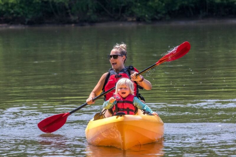 Chattahoochee Roswell: Single Kayak Rental - The Quality and Features of the Kayaks