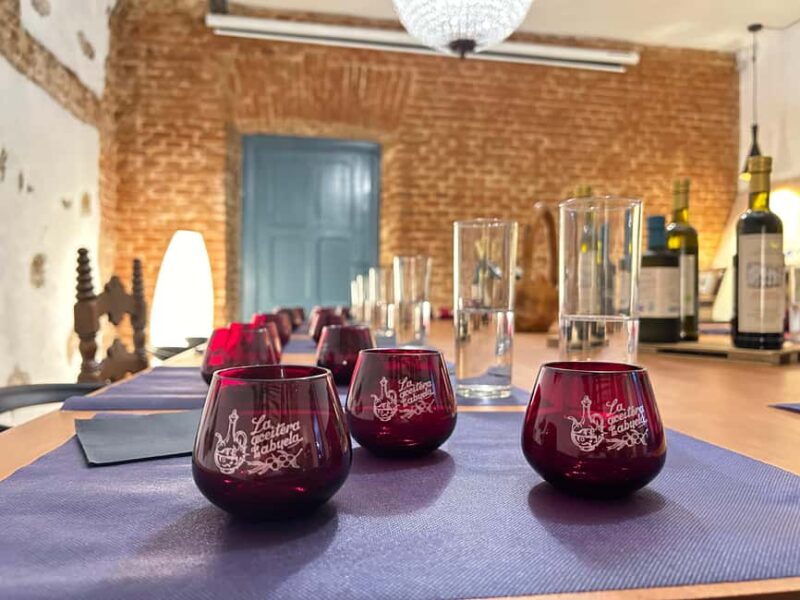 Check out an oil mill and enjoy a tasting with snacks and wine pairing - Meeting Point and Accessibility Details