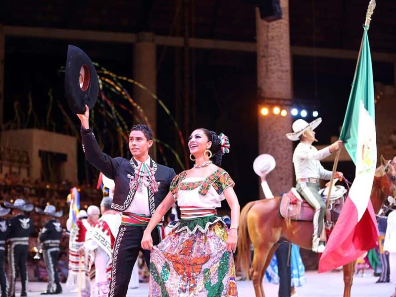 Check out the Night Show at Xcaret Park - The Magnificent Stage and Performances