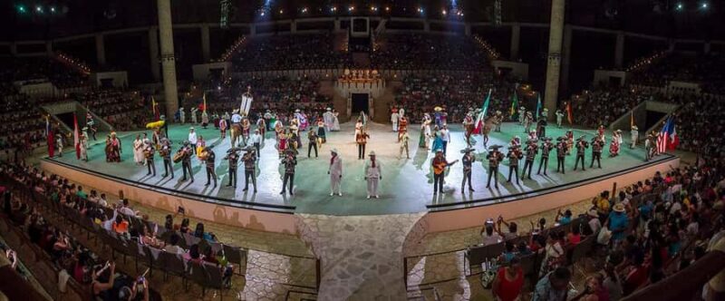 Check out the Night Show at Xcaret Park - Accessibility and Family Considerations