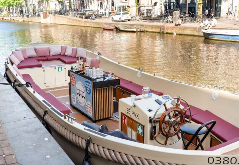 Cheese & Drinks Guided Amsterdam Boat Tour, All Inclusive - The All-Inclusive Drink Experience on the Water