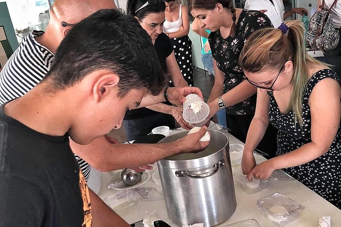 Cheesemaker for a day & visit to the dairy - Authentic Sardinian Cheese-Making Experience at Argiolas Formaggi