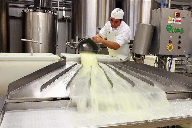Cheesemaker for a day & visit to the dairy - Starting Point at Argiolas Formaggi in Dolianova