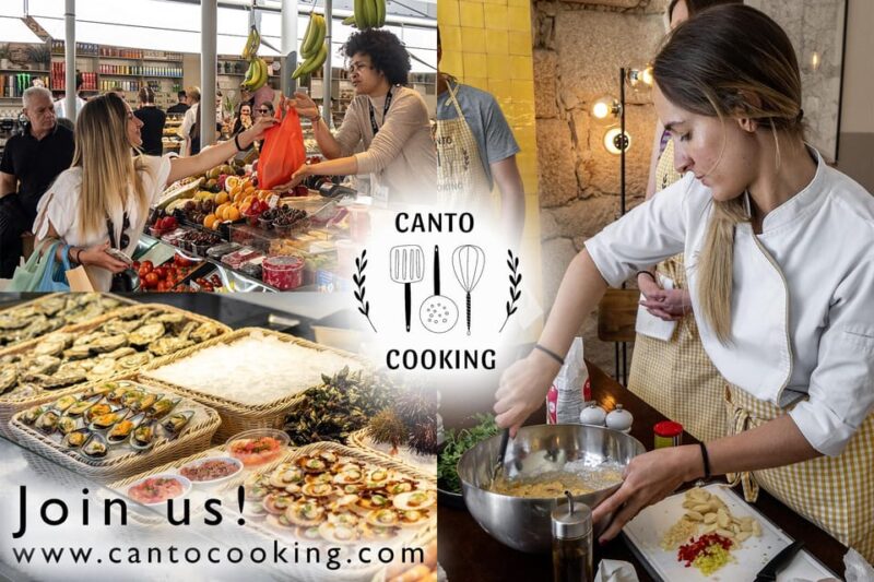 Chef Led Porto Market Tour & Portuguese Tapas Class + Wine - From Market to Kitchen: The Transition to Hands-On Cooking