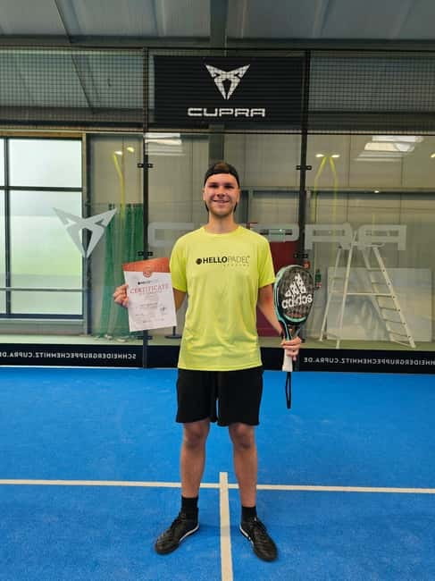 Chemnitz 2-hour padel taster session with up to 8 people - What the 2-Hour Padel Taster Includes